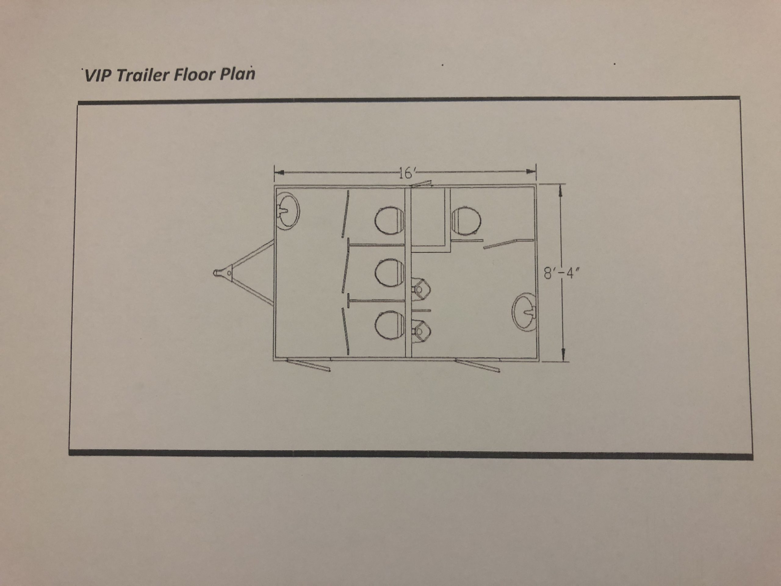 VIP Restroom Trailer Pierson Comfort Group LLC