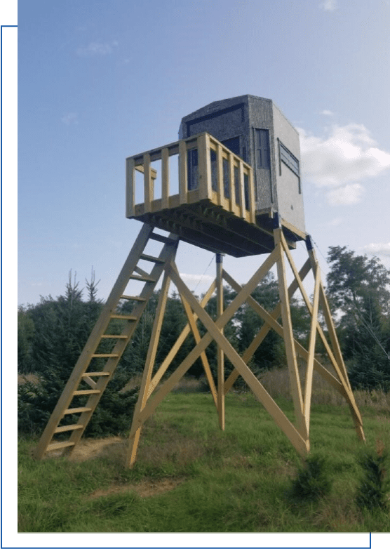 Hunting Blinds Blinds and Elevators Piers Plus
