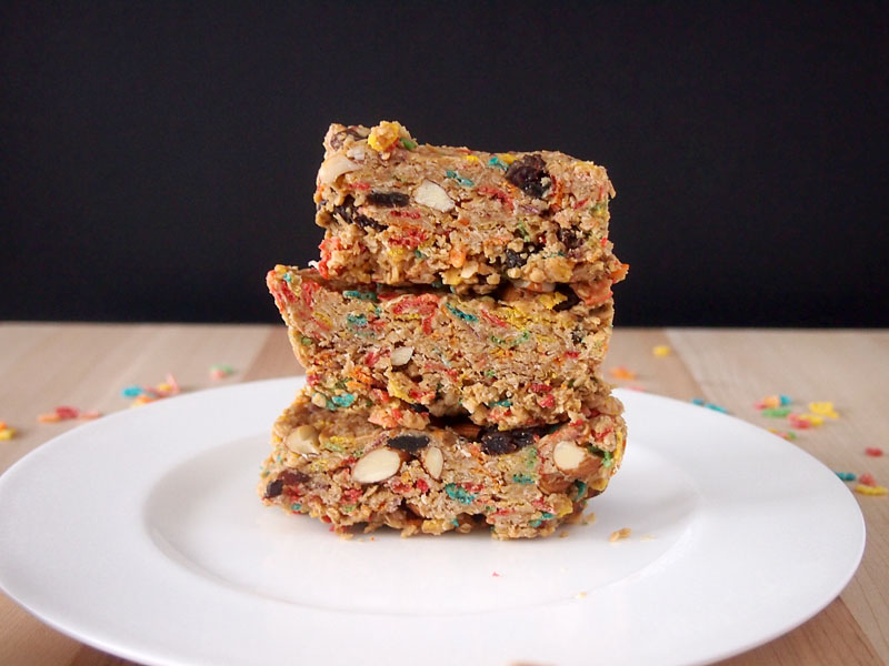 Fruity Pebbles Granola Bars Pies and Plots