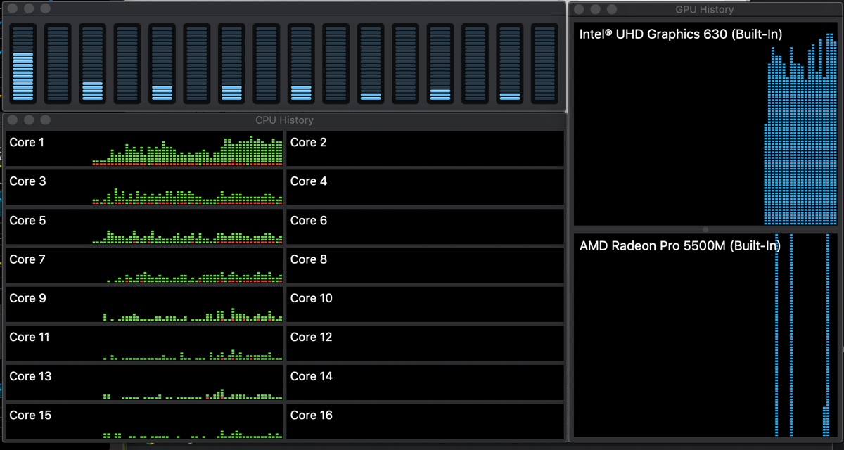 Intel power gadget not showing all cores recordbopqe