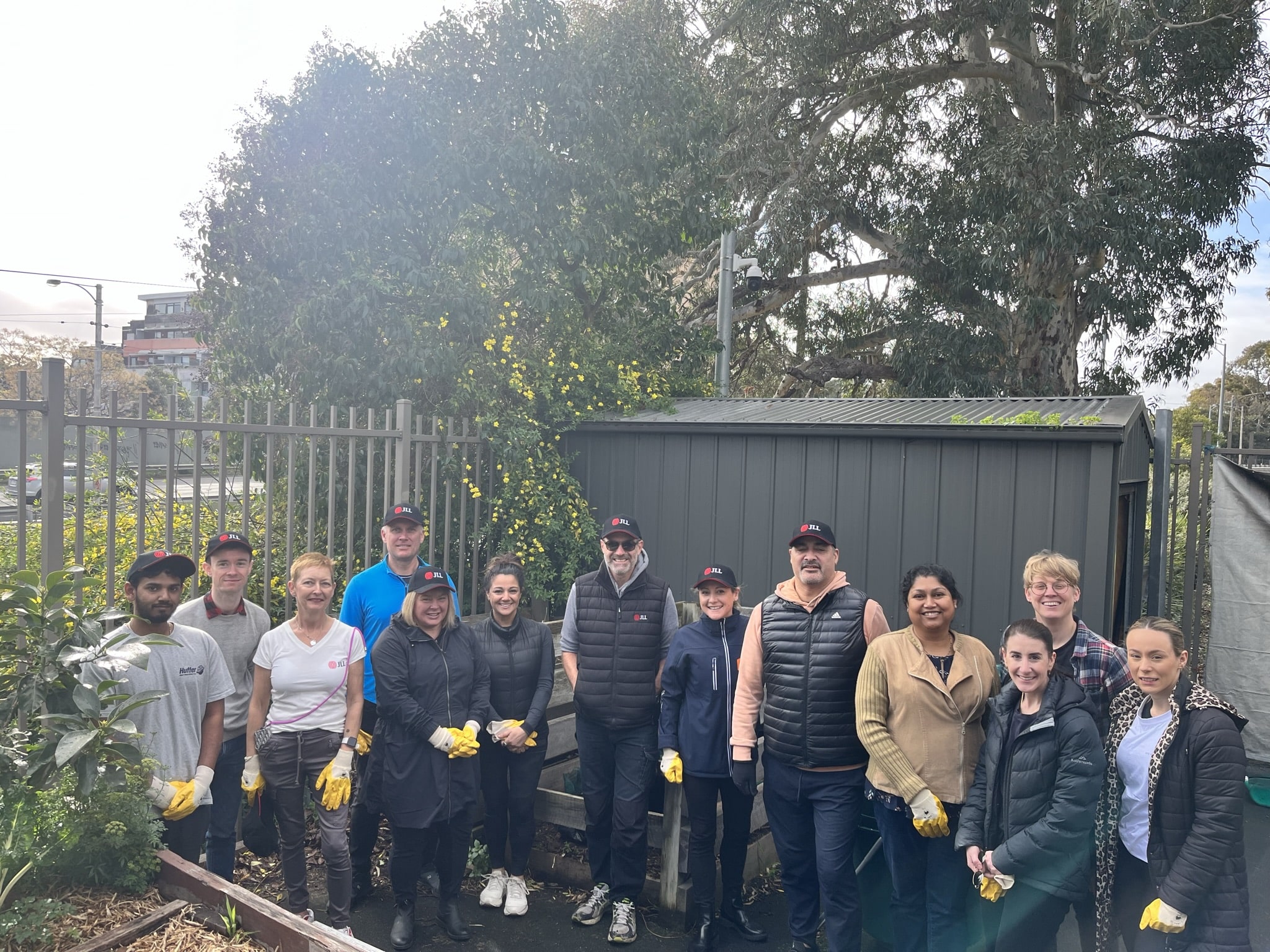 Pitching in for Upton Rd Youth Refuge Property Industry Foundation