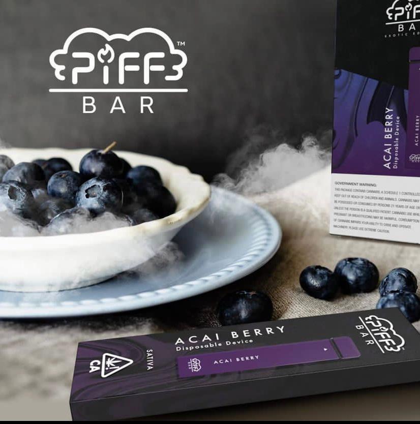 Piff Bar Carts Piff bar acai berry
