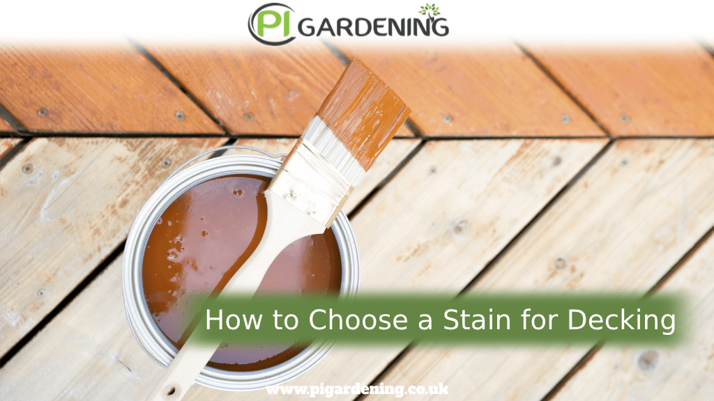 How to Choose a Stain for Decking PI Gardening