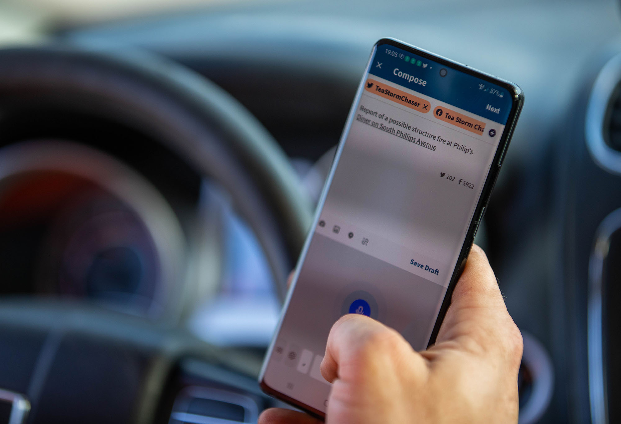 For Tea Storm Chasers, reporting breaking news is ‘out of the love of our hearts’ Pigeon605