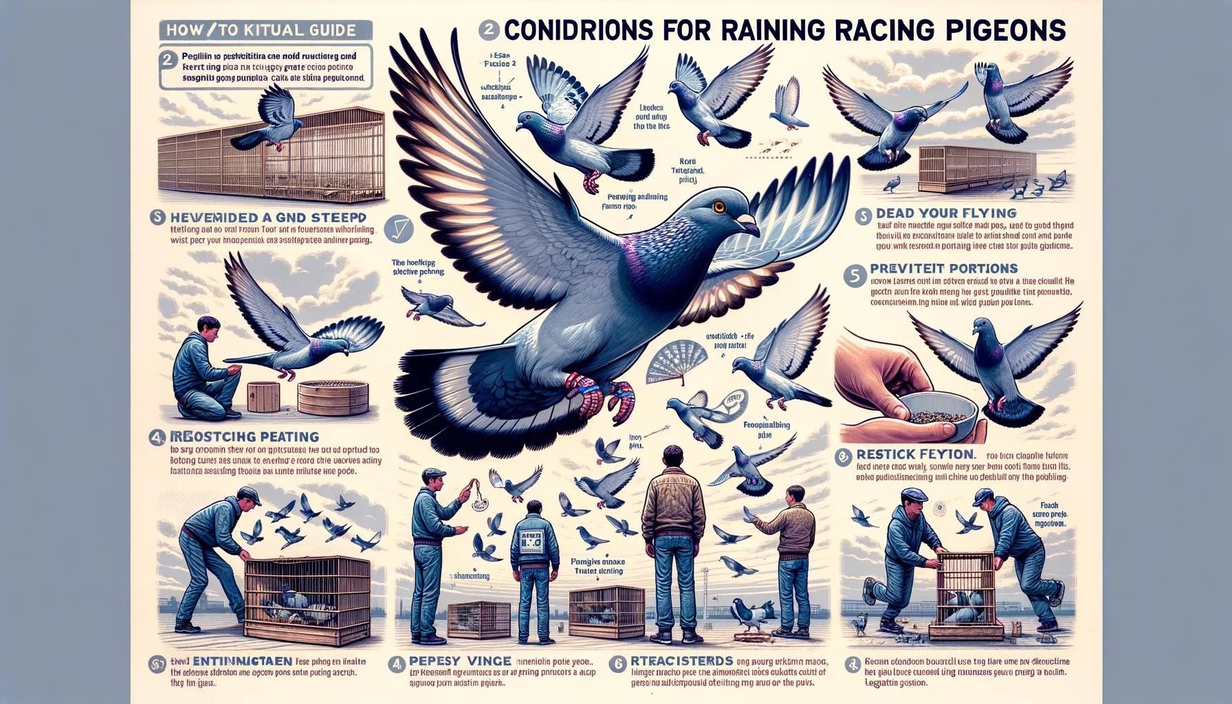 Soar High with Racing Pigeons Training Secrets Unveiled