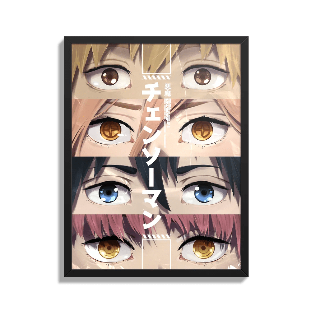 Warrior's Eyes Poster │ Anime Poster by PigModding