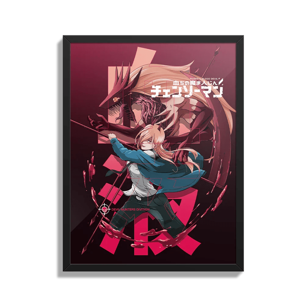 Crimson Warrior Poster │ Anime Poster by PigModding