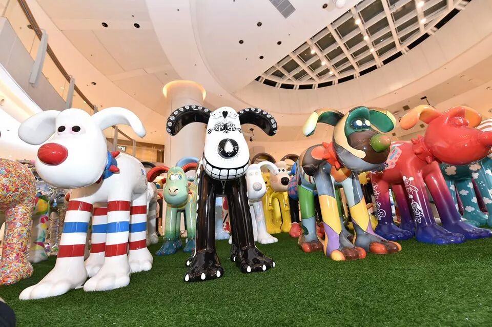 My Wallace and Gromit sculpture for GROMIT UNLEASHED HK, â€œThe Greatest