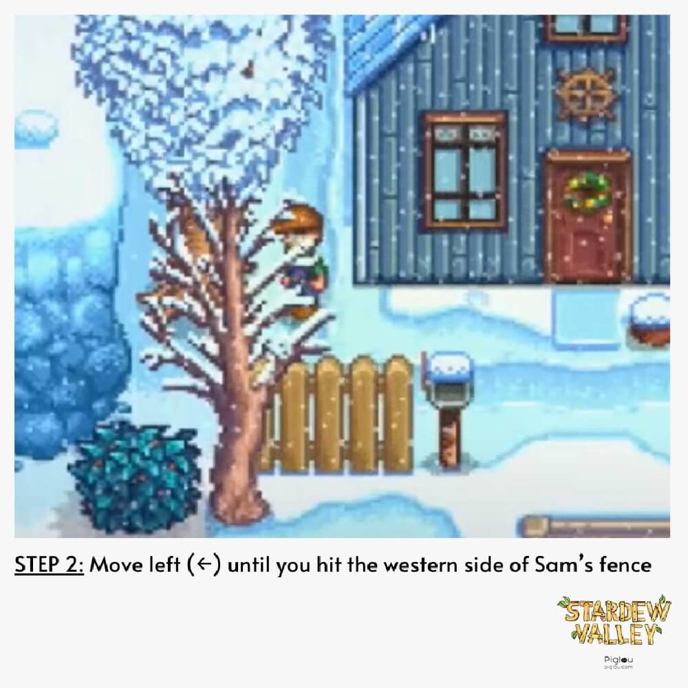 Stardew Valley Secret Note 19 (Walk through Locations) Pigtou