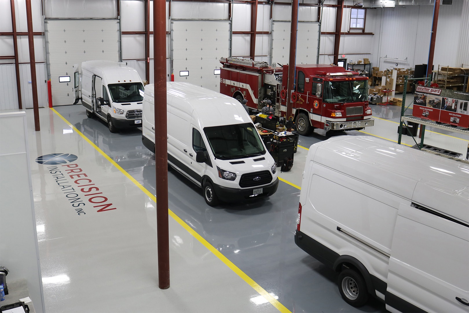 Precision Installation’s Extensive Custom Upfitting Portfolio