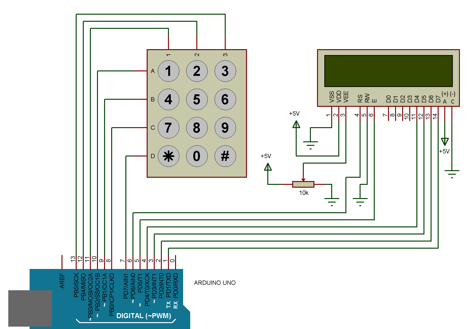 How To Read Keypad With Arduino Without Library Vrogue
