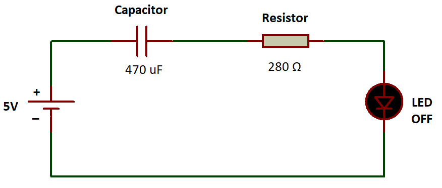 Capacitor Led Circuit