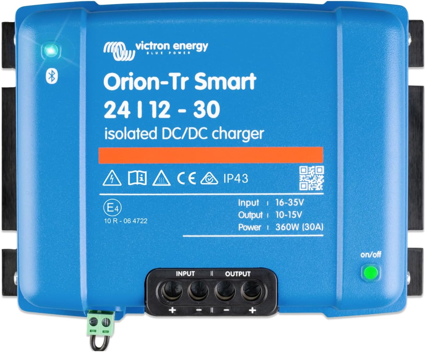 Victron Energy OrionTr Smart 24/12Volt 30 Amp 360Watt DCDC Charger