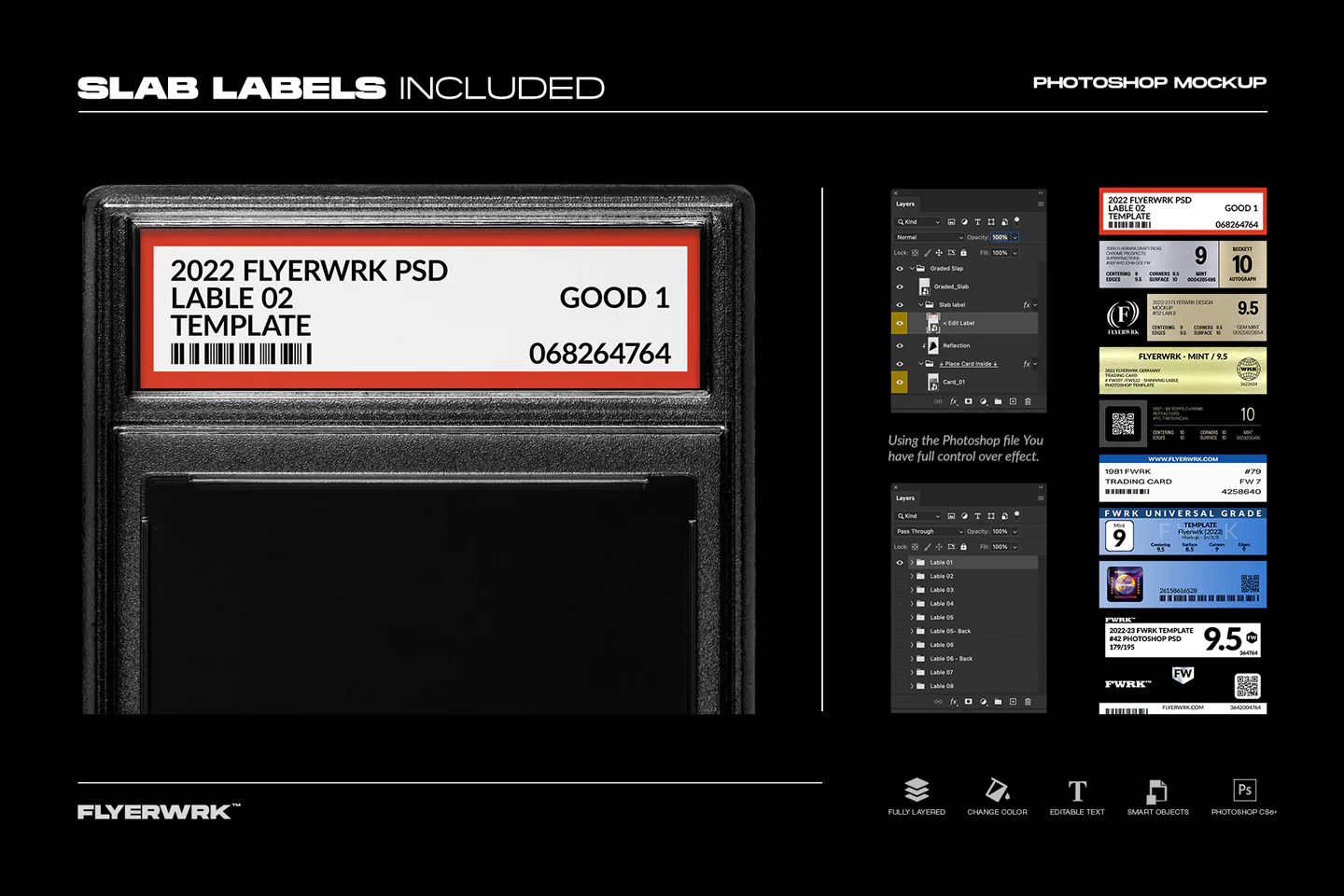 TRADING CARD CASE MOCKUP Дизайнерский хаб.