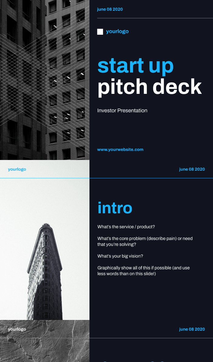 Free Pitch Deck Creator Trusted by 11 M Users Piktochart