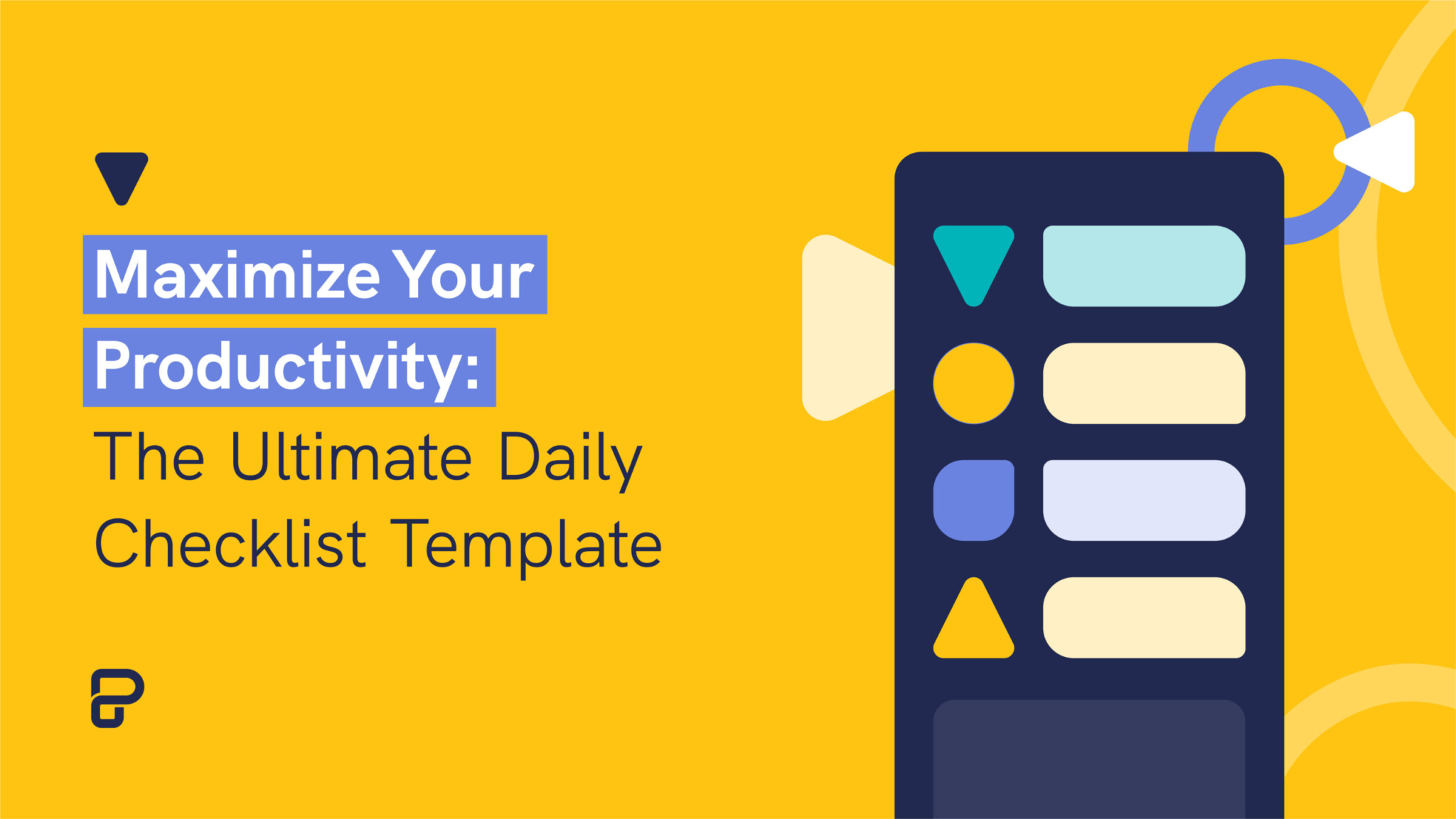 Maximize Your Productivity The Ultimate Daily Checklist Template Daily(04)