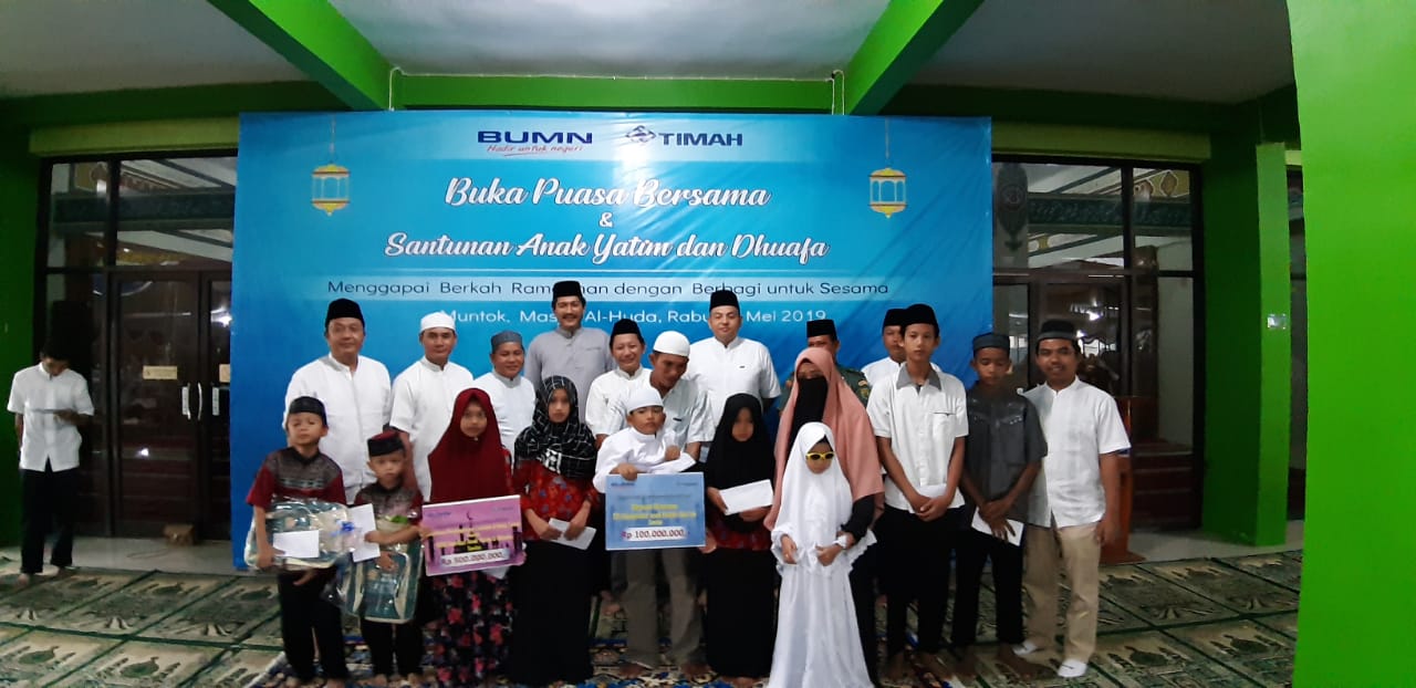 Gelar Safari Ramadhan, PT timah Salurkan Bantuan 1,3 M | Pilar Radio 102.1  fm