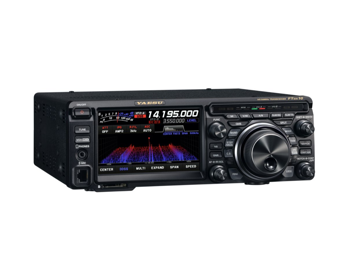 Yaesu FTDX10 HF/50MHz Hybrid SDR Transceiver
