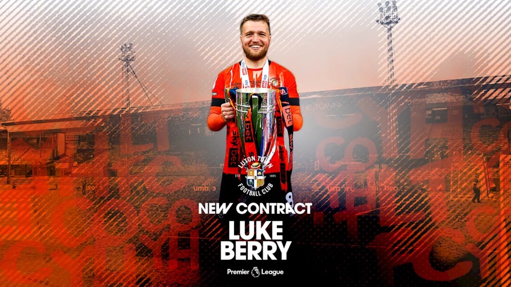Oficjalnie Luke Berry na dłużej w Luton Town