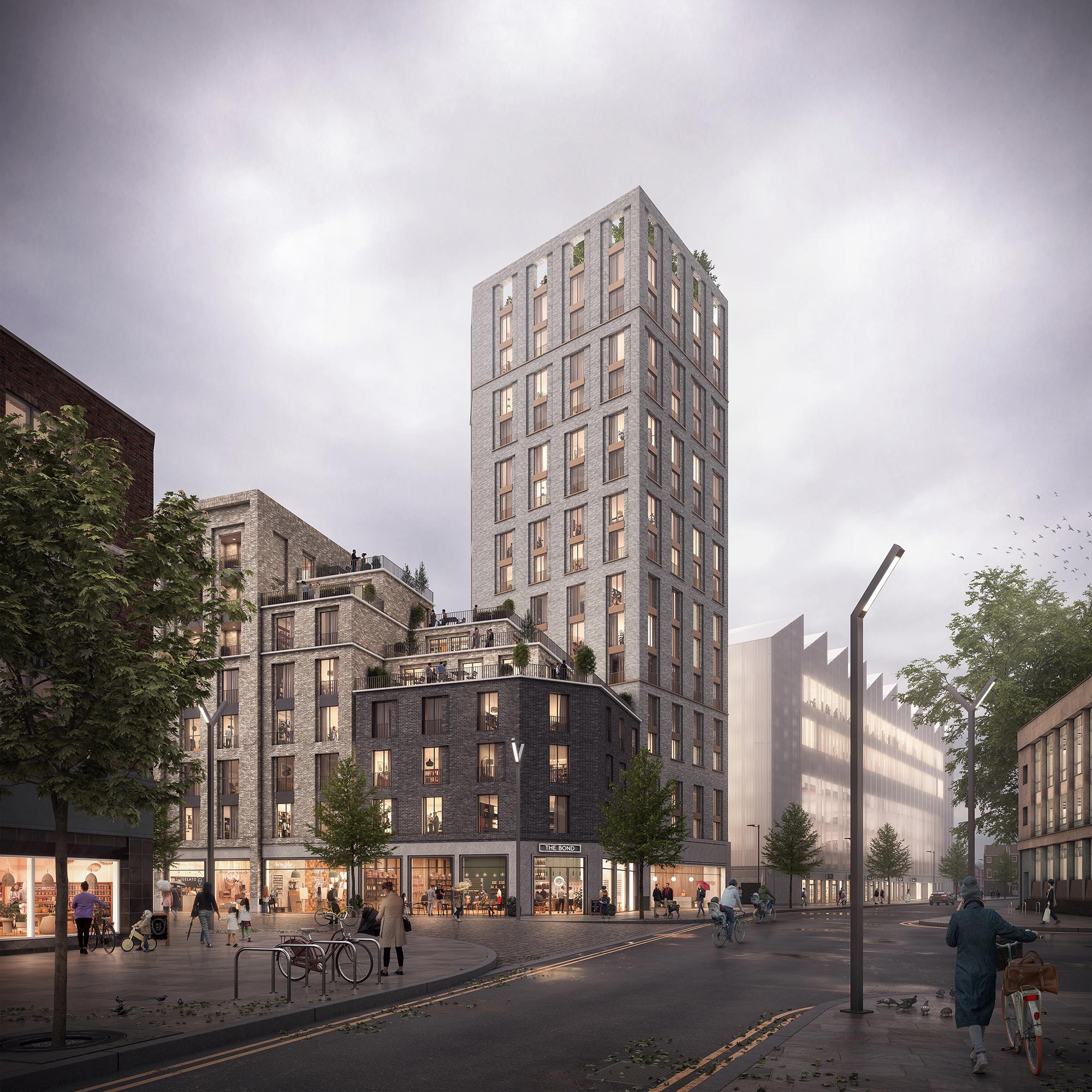 Albion Square Pillar