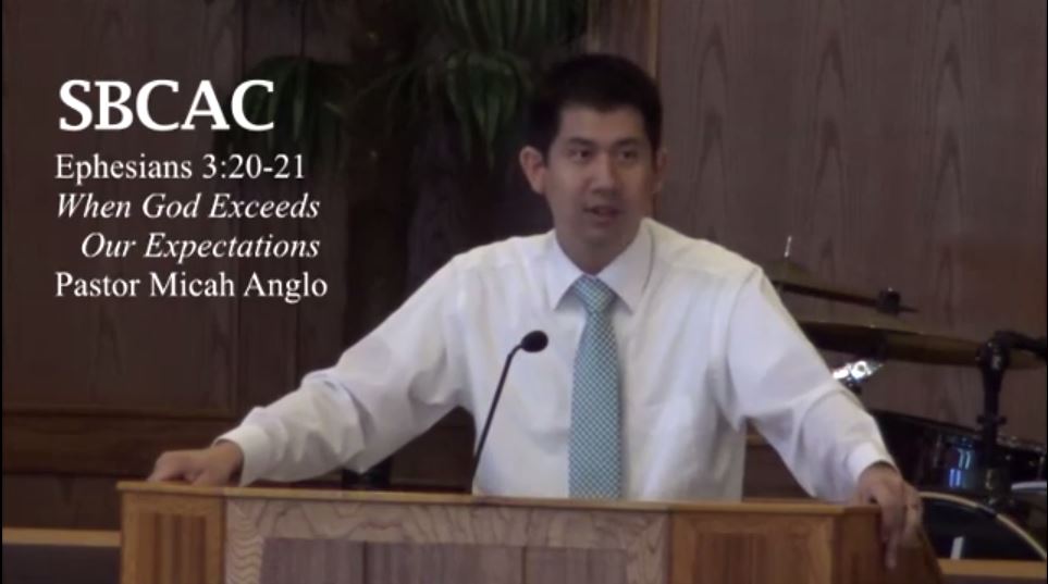 When God Exceeds Our Expectations Pillar Bible Church