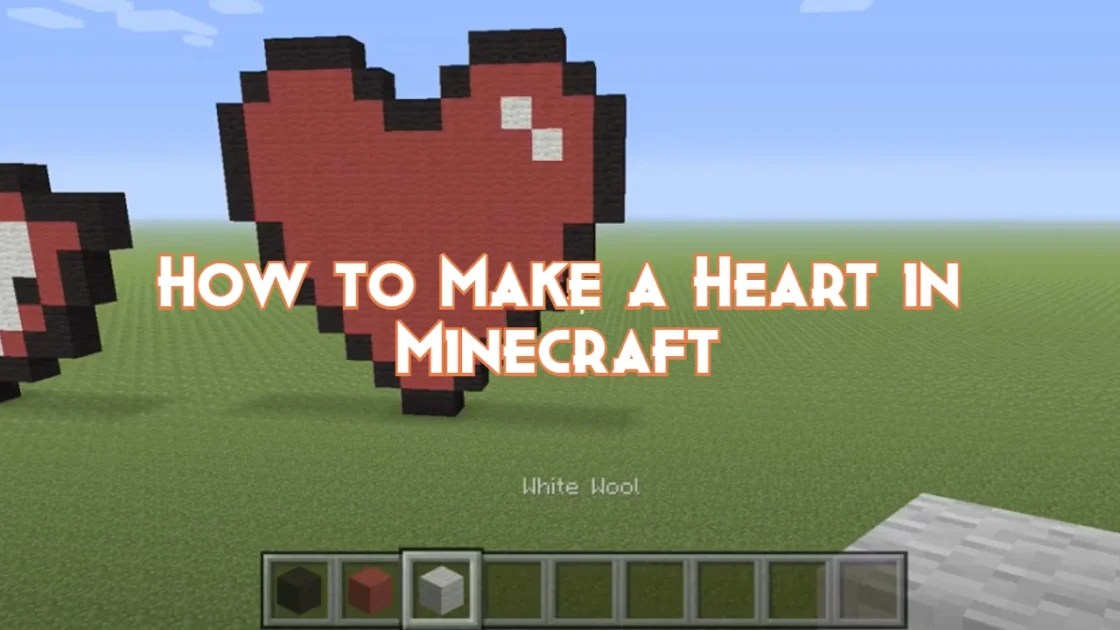 How to Make a Heart in Minecraft? Pillar Of Gaming