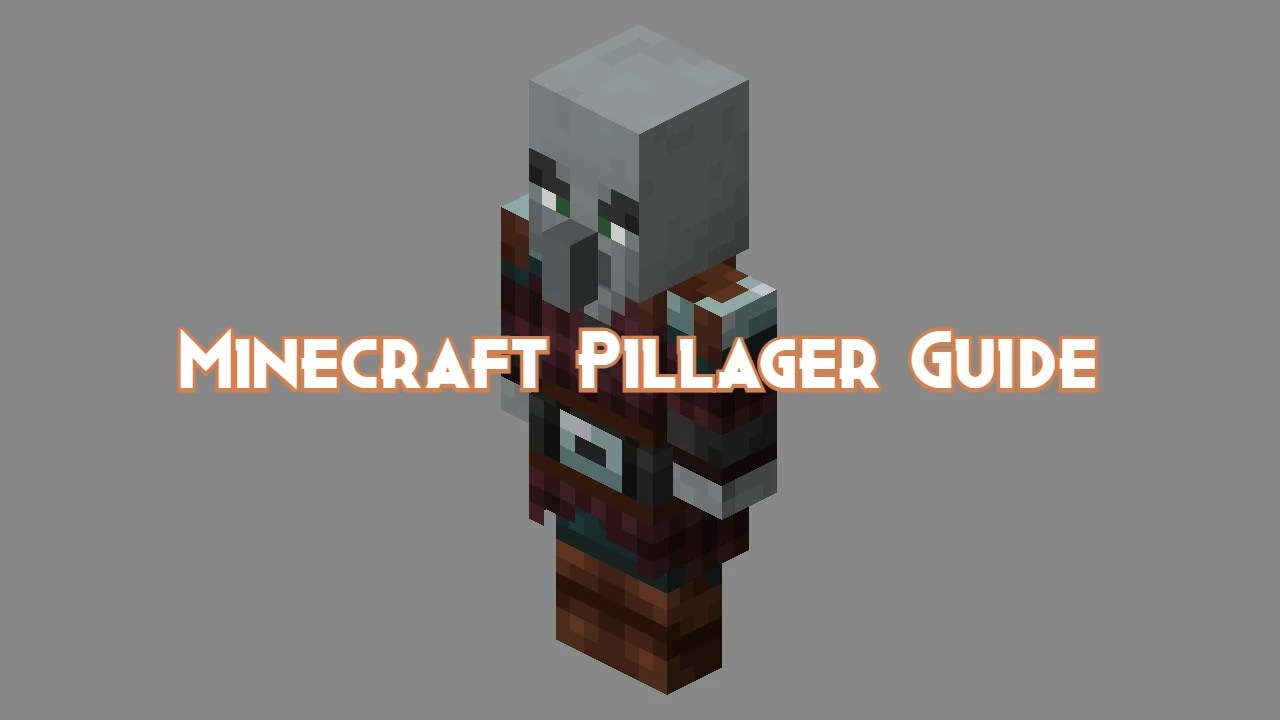 Minecraft Pillager Guide, Attacks and Drops Pillar Of Gaming