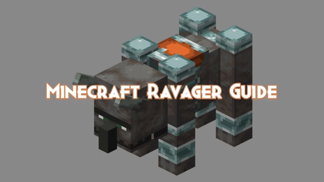 Minecraft Ravager Guide, Attacks and Drops Pillar Of Gaming