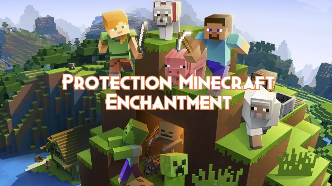 Protection Minecraft Enchantment Pillar Of Gaming