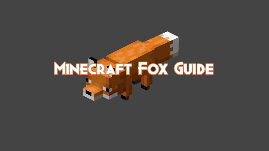 Minecraft Fox Guide Drops, Behavior and Attacks Pillar Of Gaming