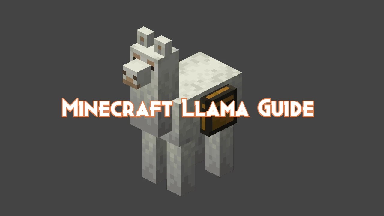 Minecraft Llama Guide Drops, Behavior and Attacks Pillar Of Gaming