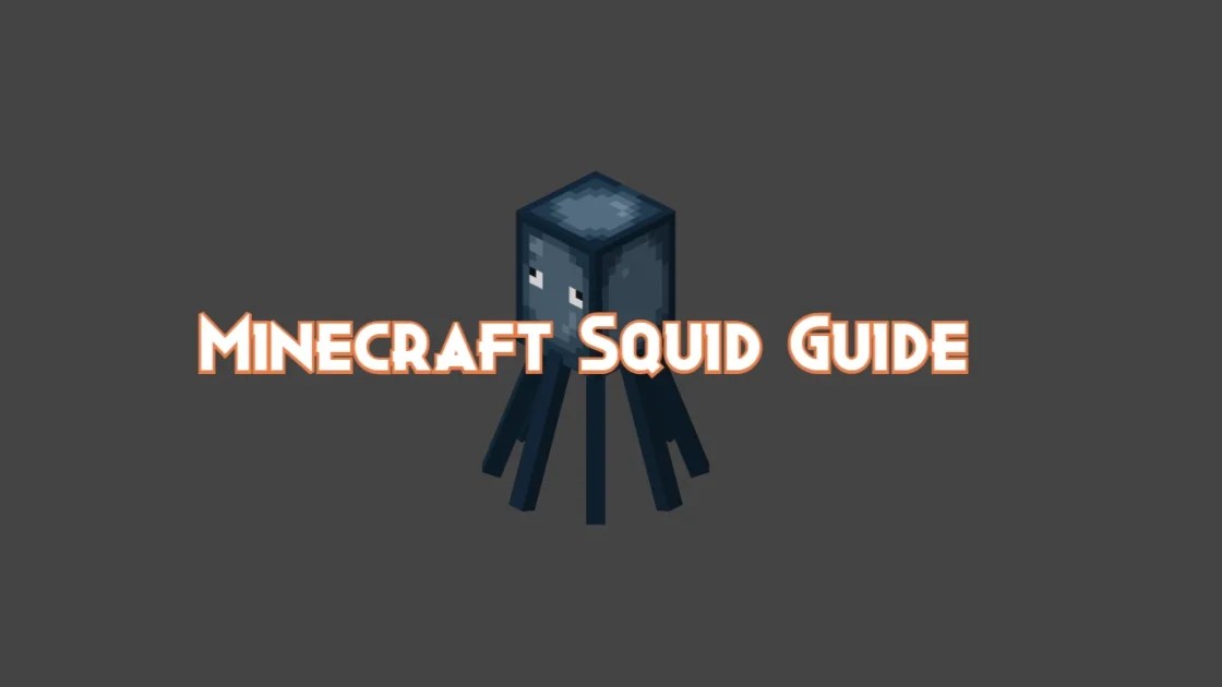 Minecraft Squid Guide Drops, Behavior and Attacks Pillar Of Gaming