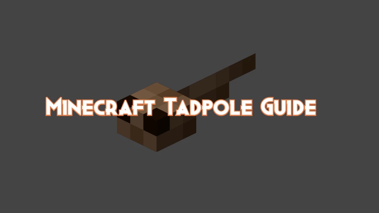 Minecraft Tadpole Guide Drops, Behavior and Attacks Pillar Of Gaming