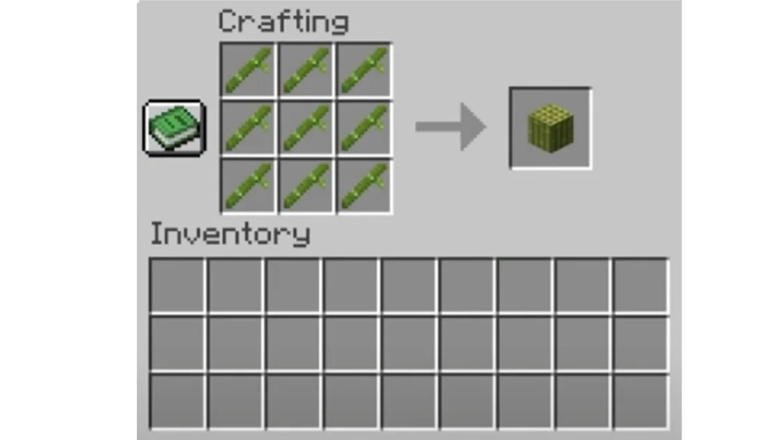 How to Make Bamboo Blocks in Minecraft Pillar Of Gaming