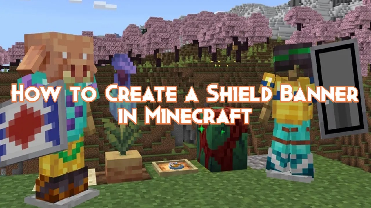How to Create a Shield Banner in Minecraft Pillar Of Gaming