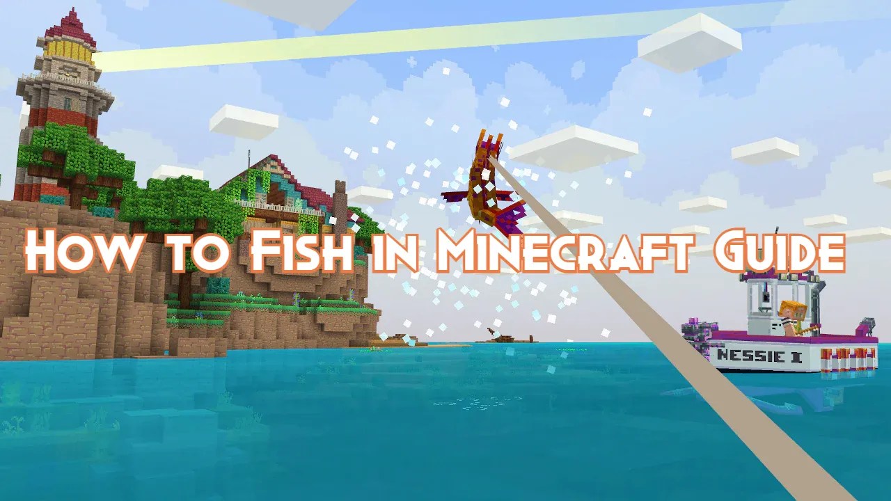How to Fish in Minecraft Guide Pillar Of Gaming