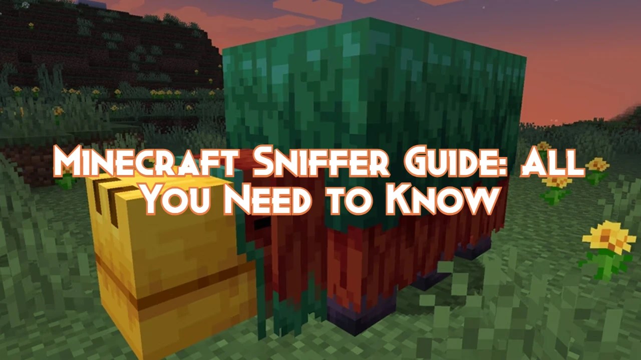 Minecraft Sniffer Guide All You Need to Know Pillar Of Gaming