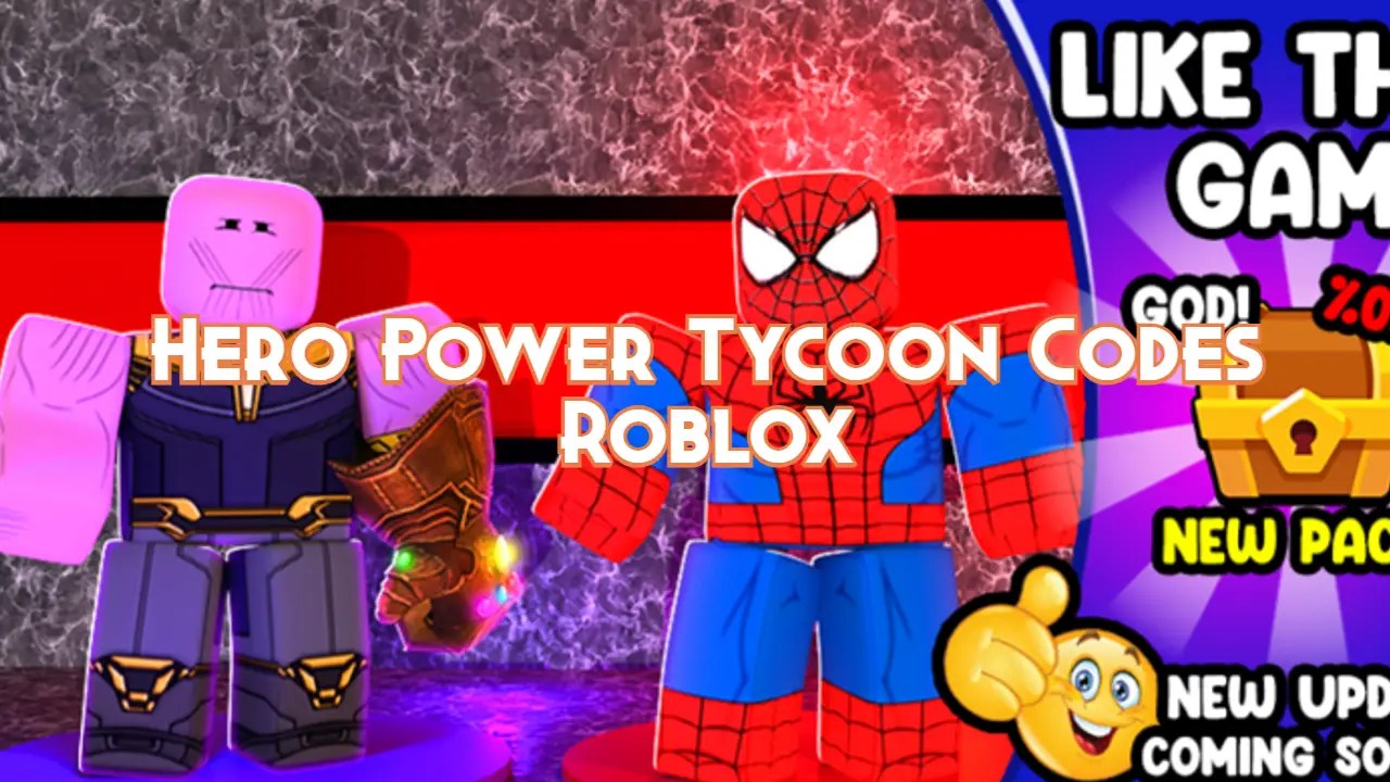 Hero Power Tycoon Codes September 2024 Pillar Of Gaming