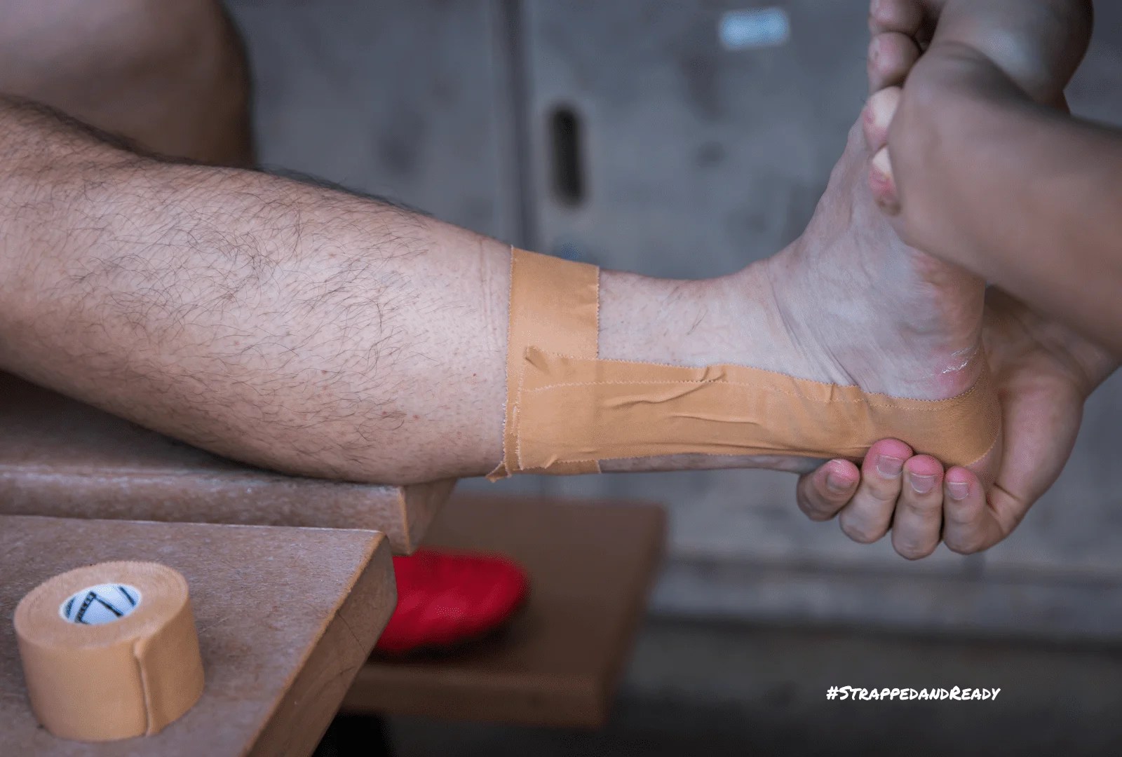Sports Strapping Tape Benefits on Ankle Sprains PILLAR SPORTS
