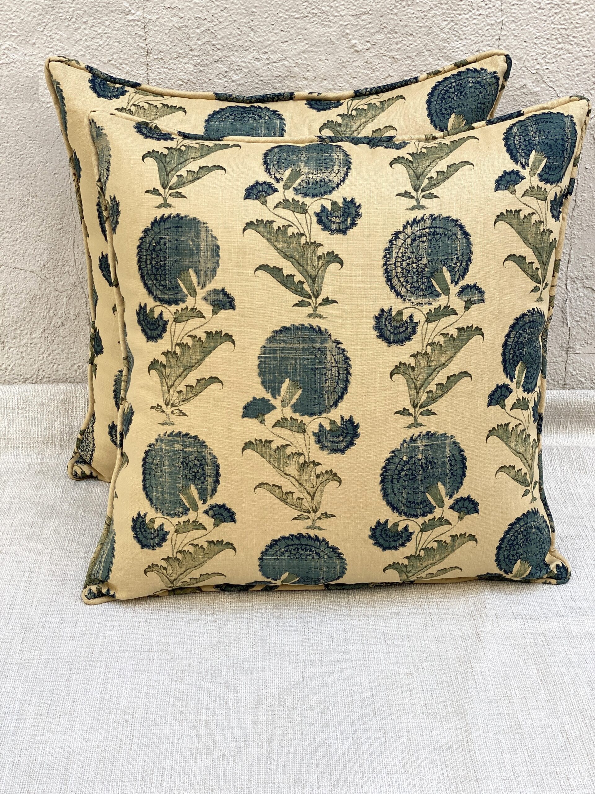 Jasper Indian Flower Pillows Pillow Punk