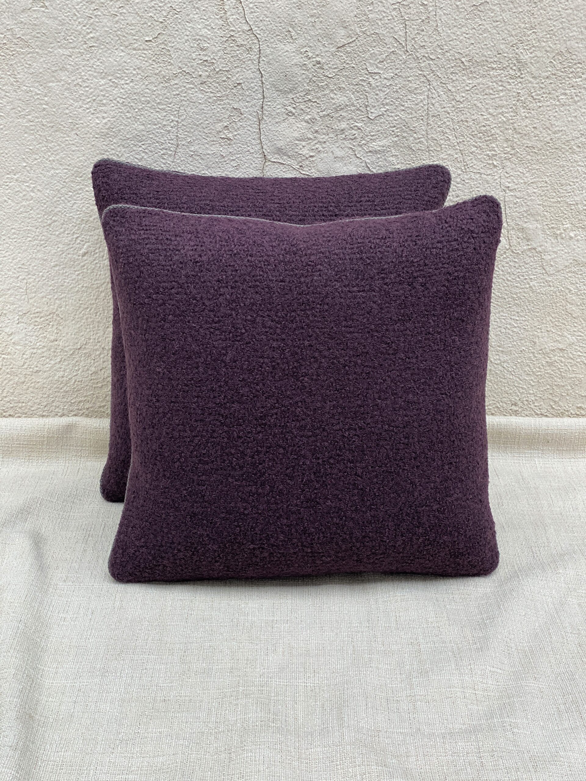 Rosemary Hallgarten Double Weave Alpaca Boucle Pillows Pillow Punk