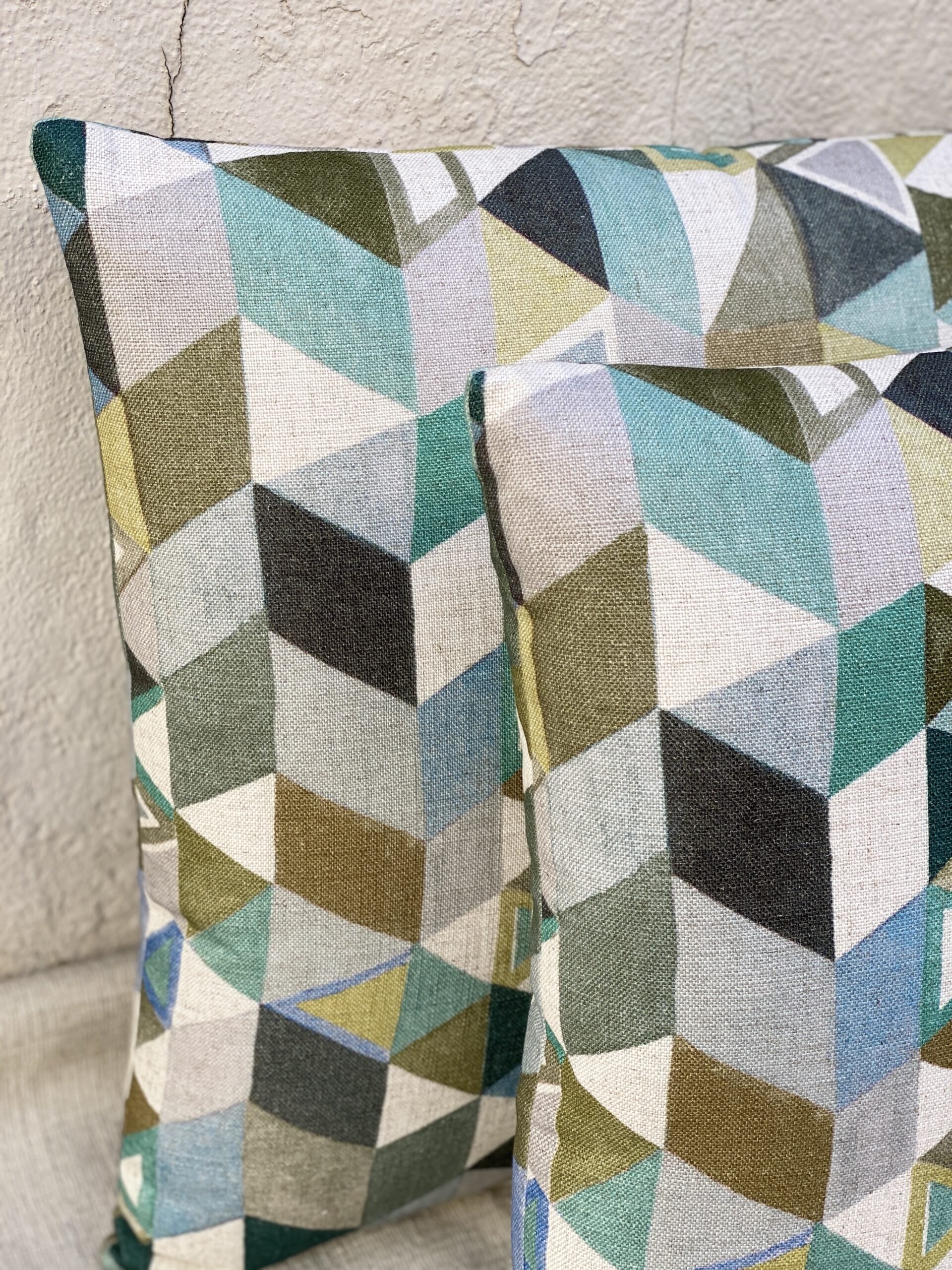 Imogen Heath Linen Fabric Pillows Pillow Punk