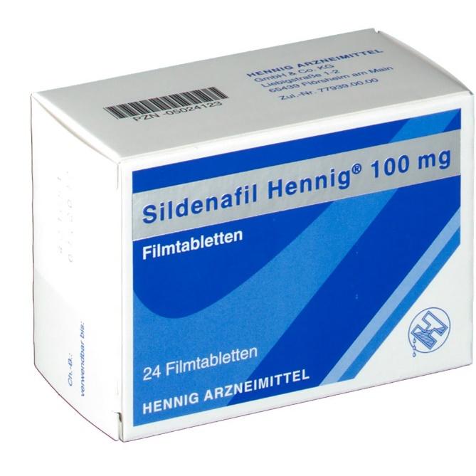 Sildenafil Hennig 50/100 mg Review Unproven Safety and Efficacy