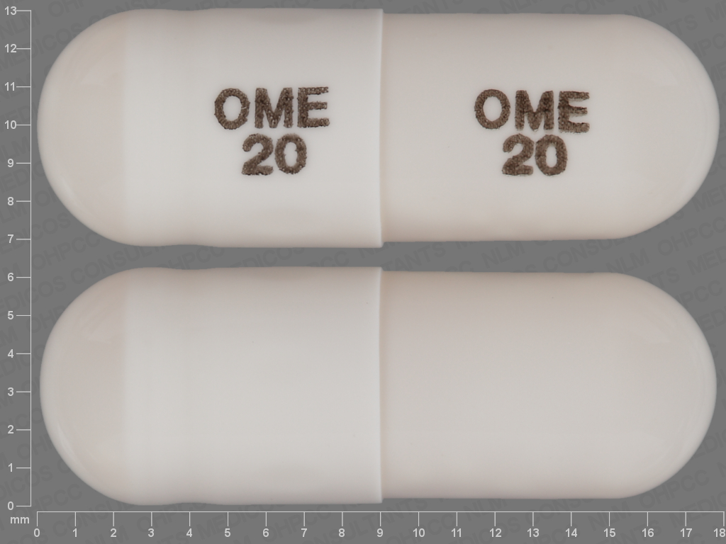 capsule white ome 20 Images Omeprazole omeprazole NDC 0781223431