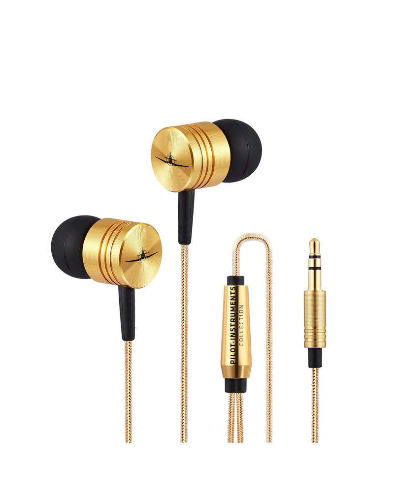Earphone (Gold) Pilot Instruments Collection