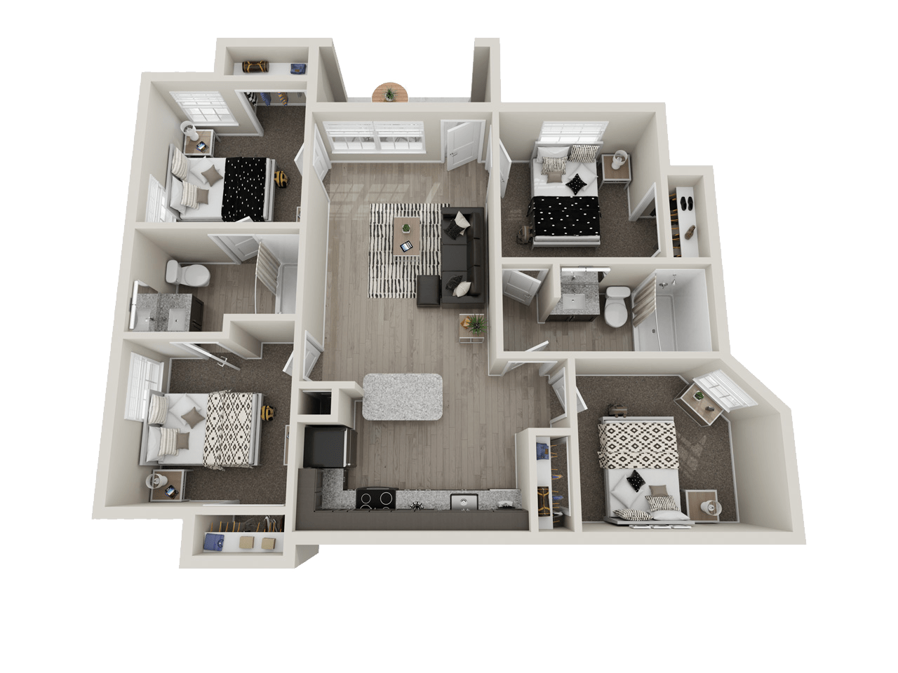Pilots Pointe Apartments On Campus Apartments at LSUS