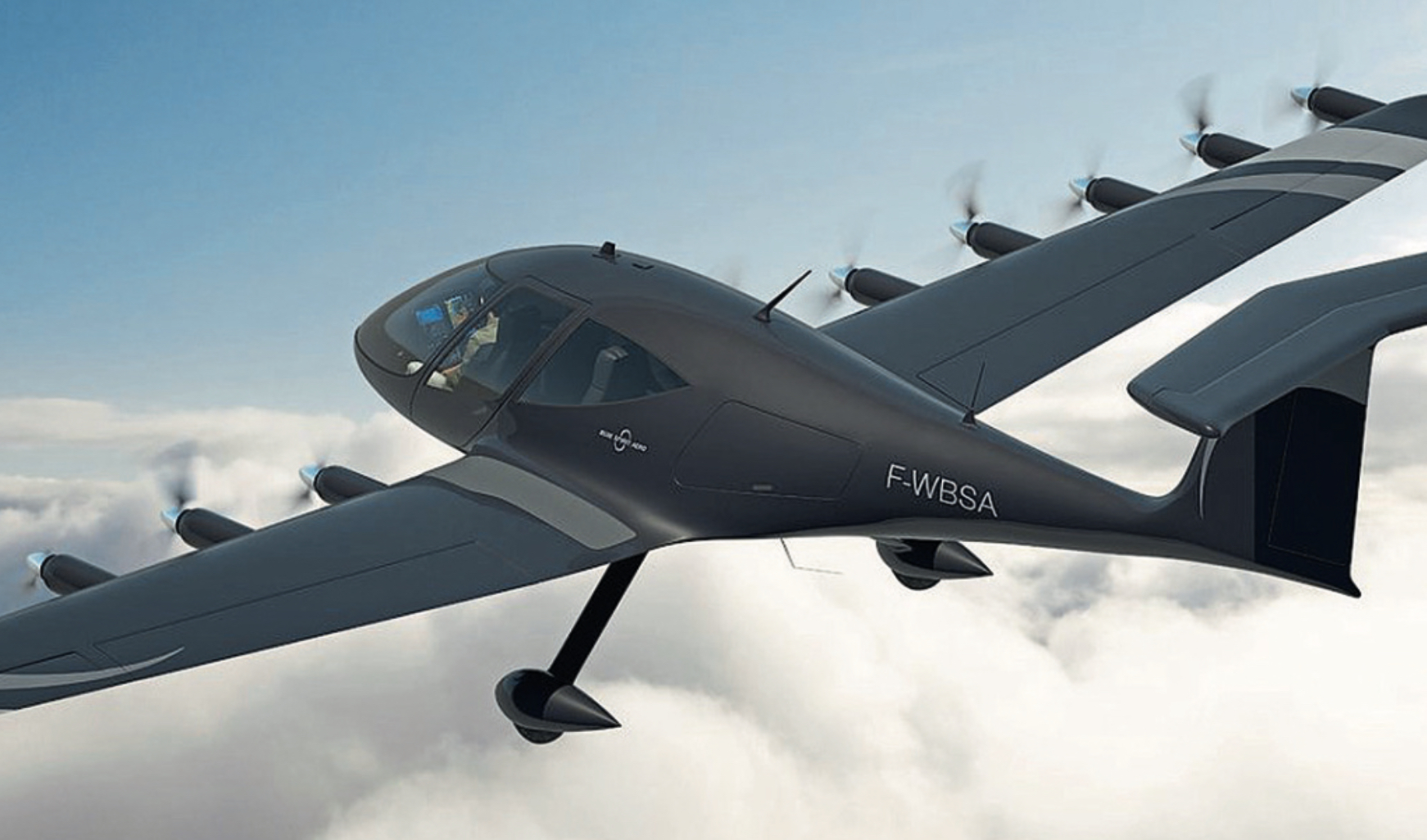 French design with distributed electric propulsion unveiled Pilot
