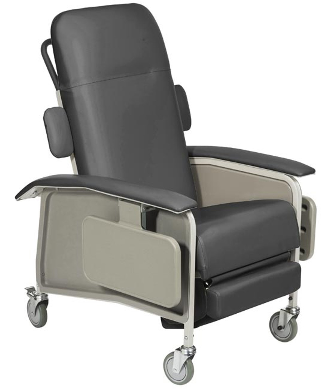 Geriatric Medical RECLINER 3 POSITION CHARCOAL