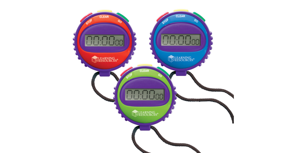 Learning Resources Stopwatch "Kinder" kopen bij SportThieme.nl