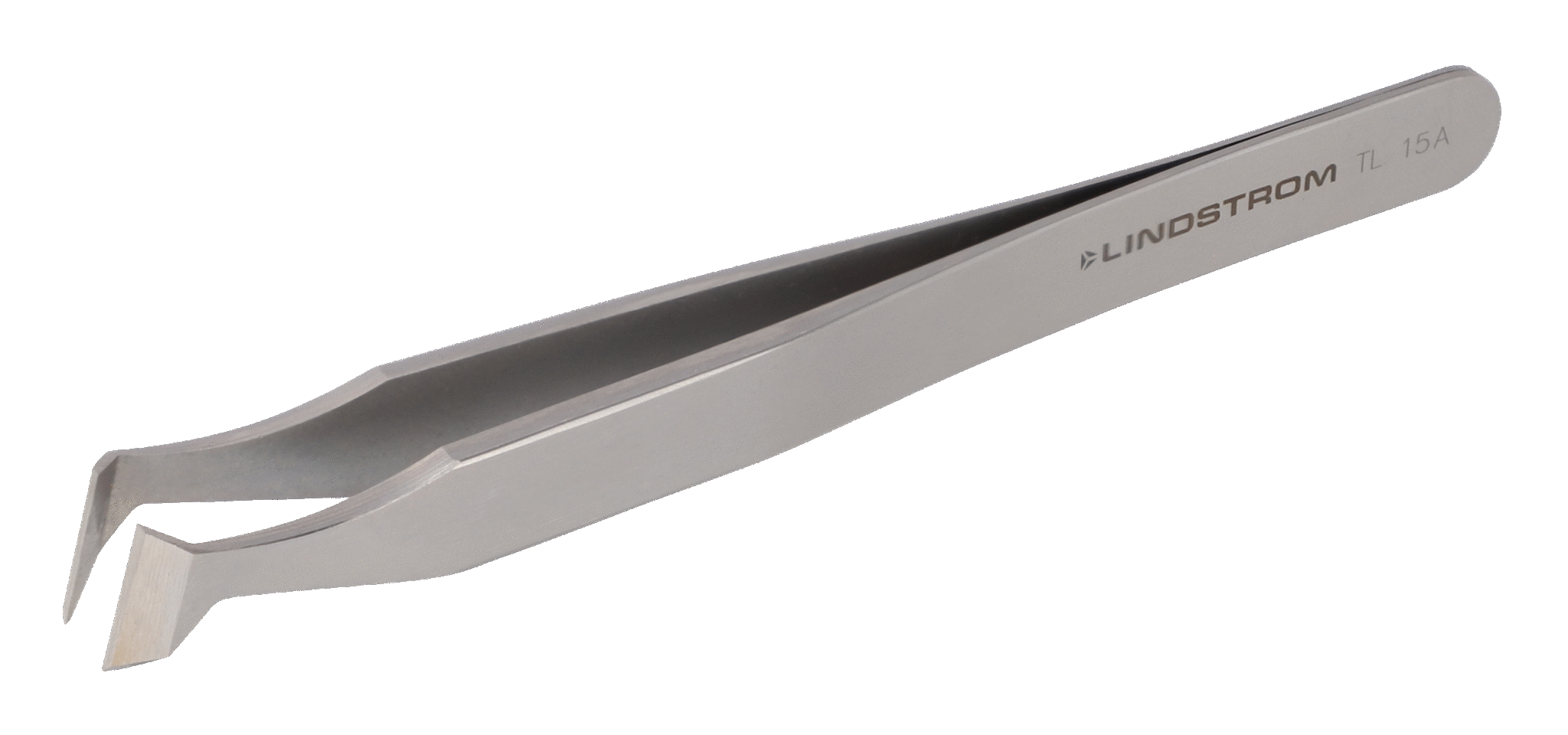 Carbon Steel Cutting Tweezers Style 15A with Angled Blades LINDSTRÖM